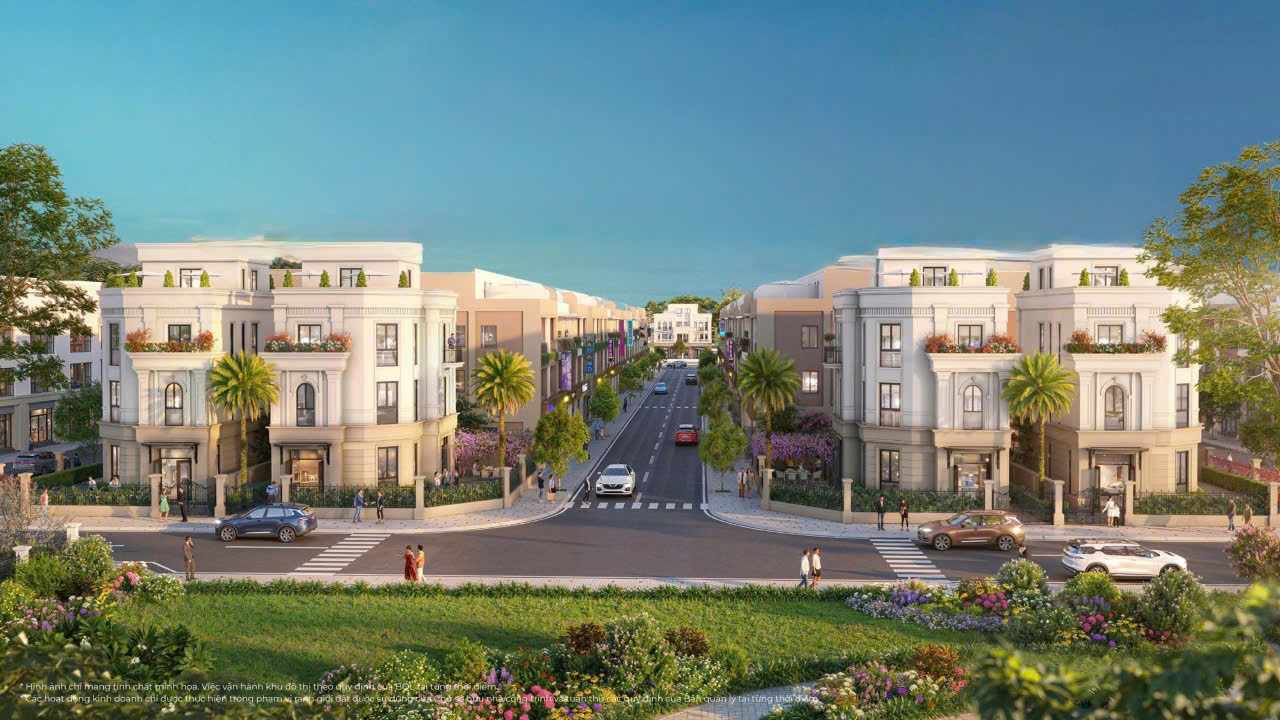 Nhà phố vinhome hóc môn