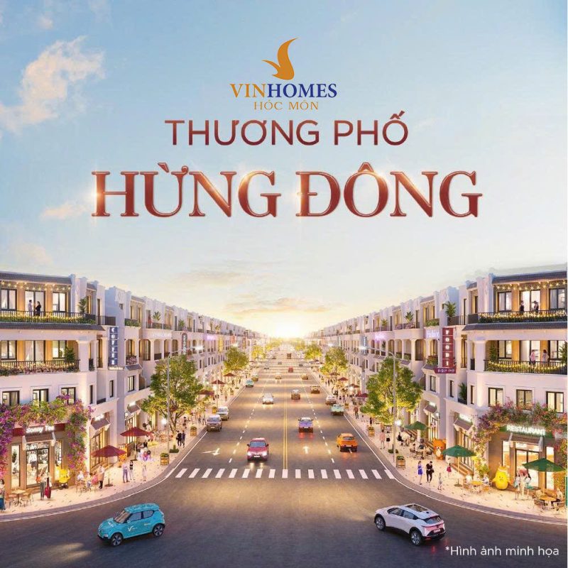 Nhà phố Vinhomes Hóc Môn