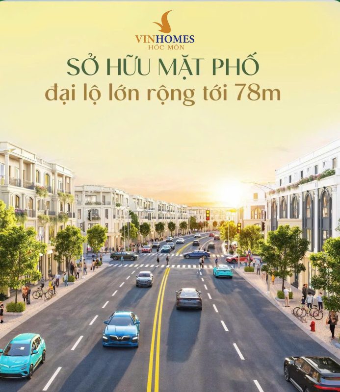 Nhà phố liền kề Vinhomes Hóc Môn
