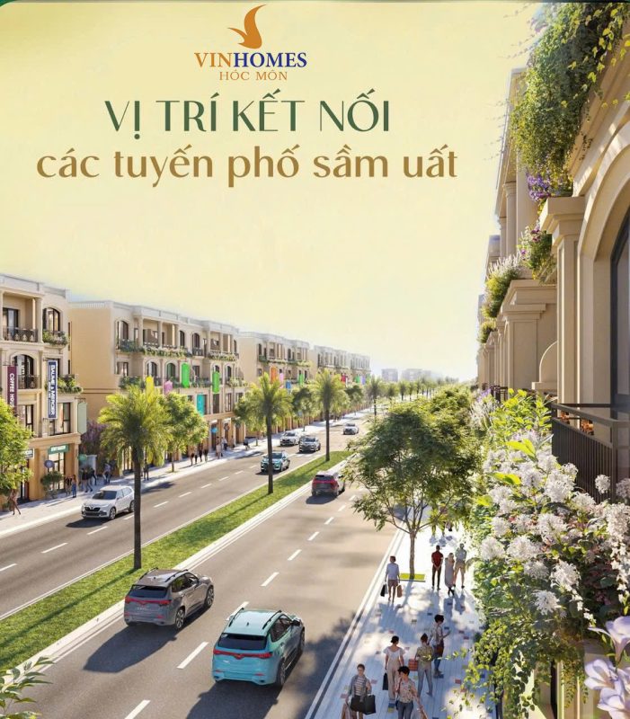 Nhà phố liền kề Vinhomes Hóc Môn