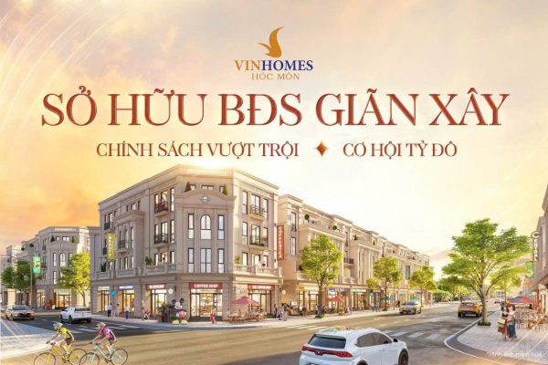 Nhà phố Vinhomes Hóc Môn