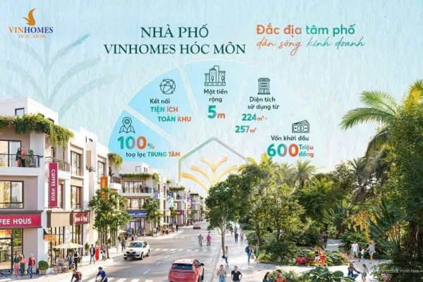 Nhà Phố Vinhomes Hóc Môn